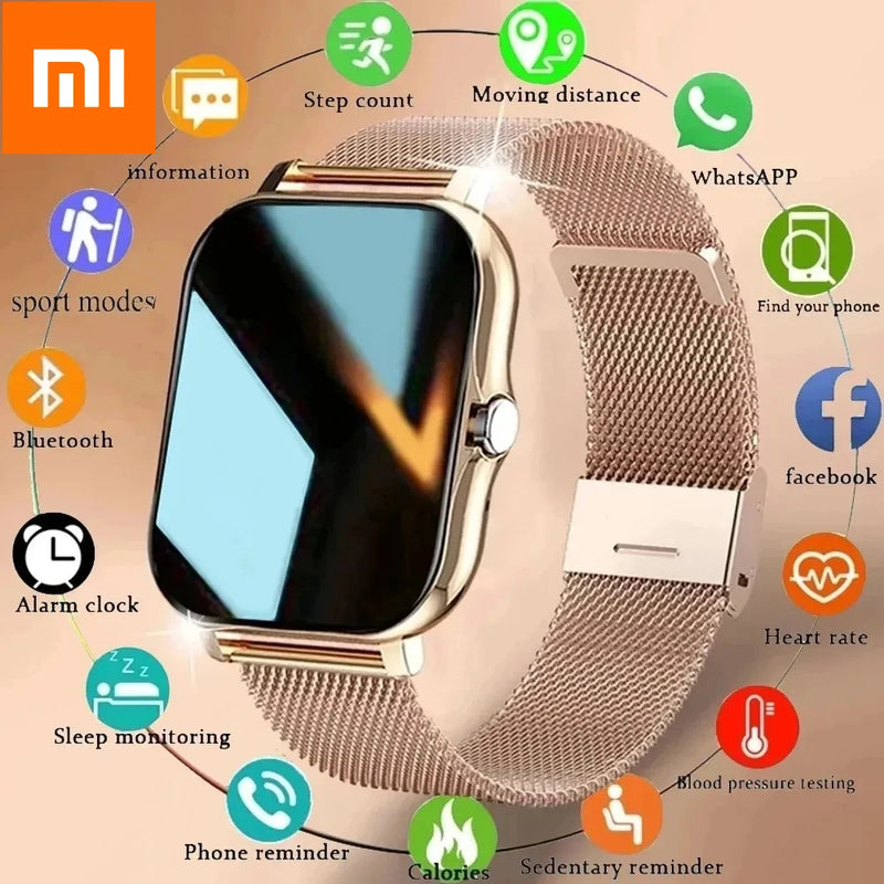 Xiaomi Smart Watch per uomo donna regalo Full Touch Screen Sport Fitness orologi Call Digital Smartwatch orologio da polso